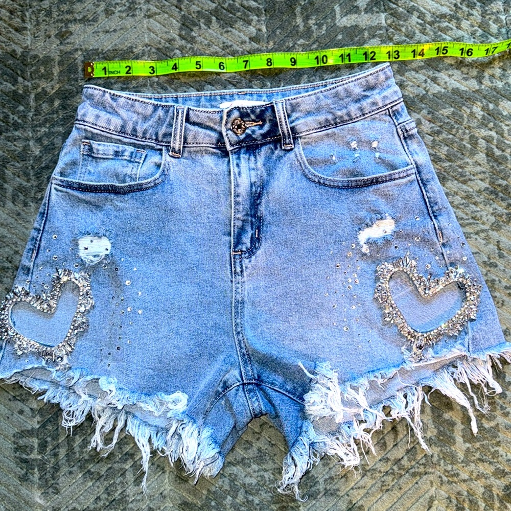 Rhinestone Shorts